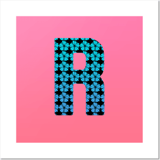 Letter R From Roses Posters and Art